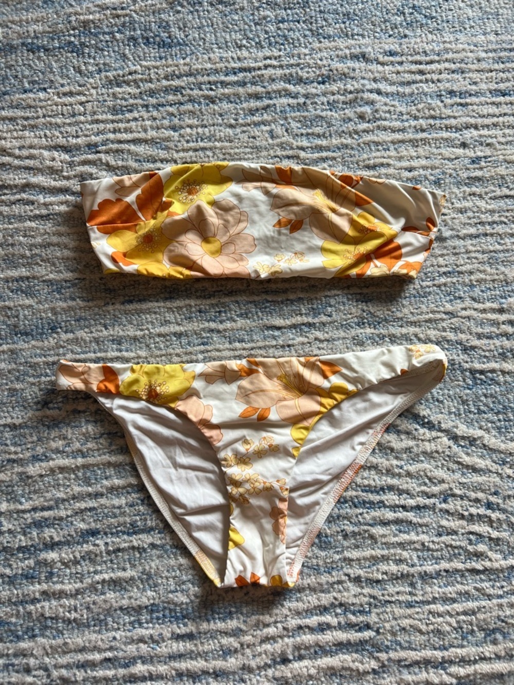 Zimmermann Floral Bandeau Bikini